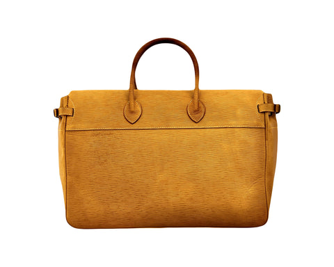 THE ETICA Leather Overnight Bag