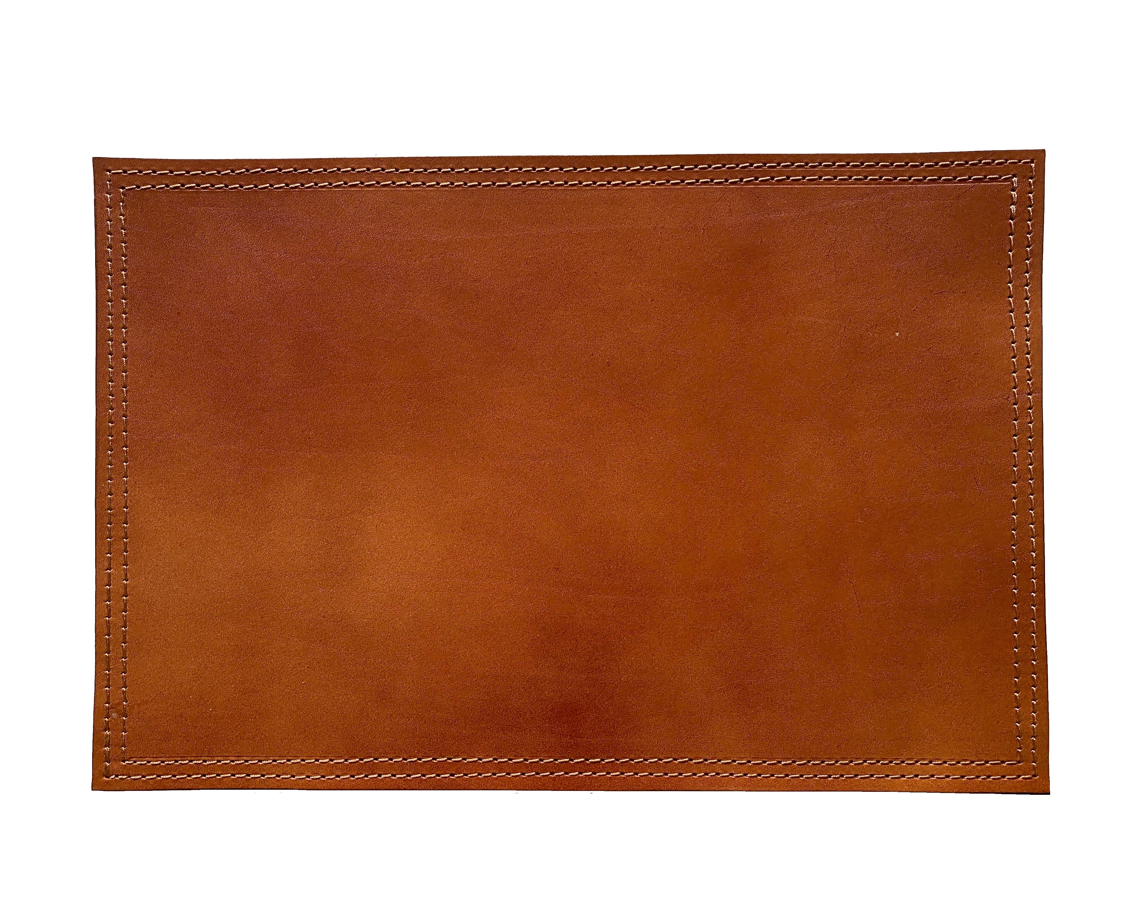 Malt Brown Leather Placemat