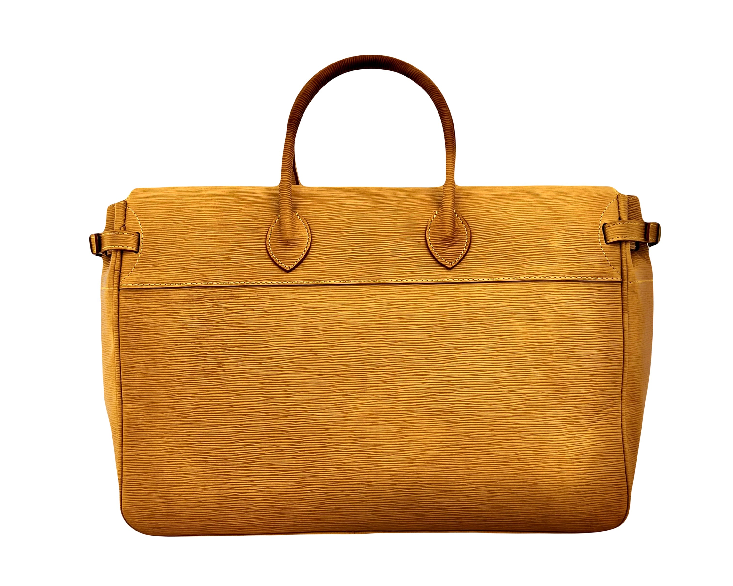 THE ETICA Leather Weekender Bag