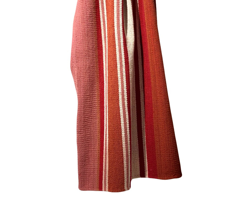 Sheep Wool Red Poncho