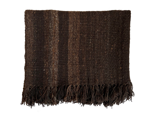 Thick Dark Brown Poncho