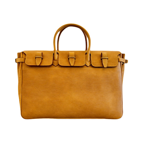 THE ETICA Leather Weekender Bag