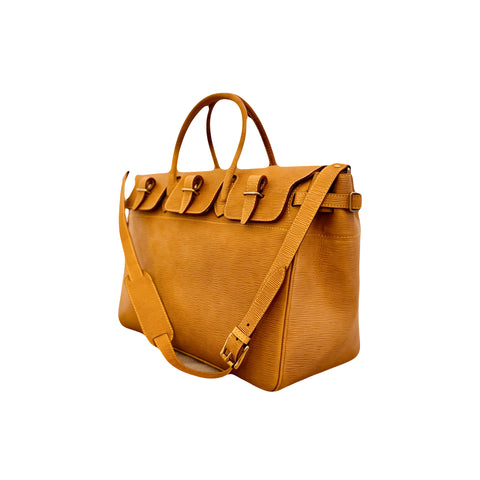 THE ETICA Leather Overnight Bag