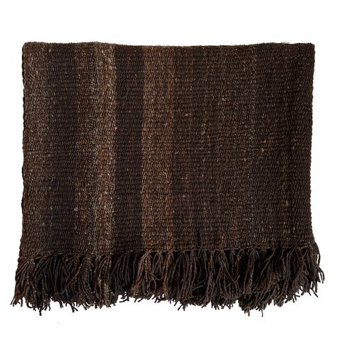 Thick Dark Brown Poncho