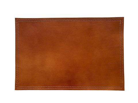 Malt Brown Leather Placemat